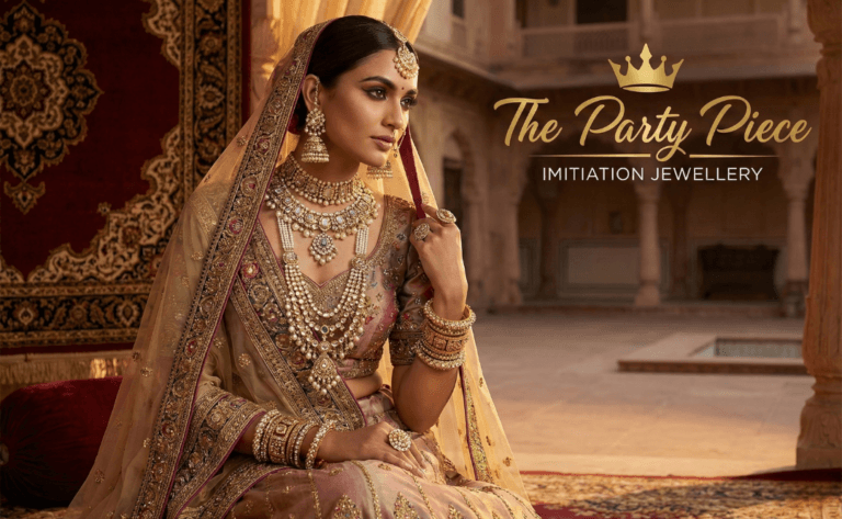 best weeding collection imitation jewellery from the party piece brand.